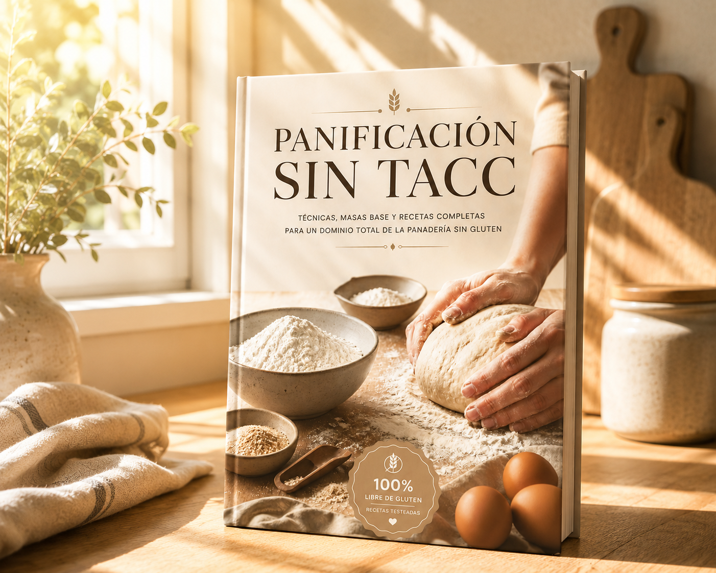 Panificación Sin TACC con 5 Masas Base y Recetas