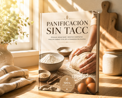 Panificación Sin TACC con 5 Masas Base y Recetas