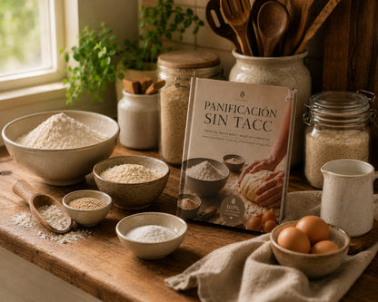 Panificación Sin TACC con 5 Masas Base y Recetas